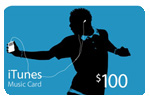 iTunes $100 Gift Card (USA Card)